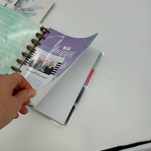 New. Set of 2 The Happy Planner Happy Notes Disc-Bound Notebooks - Picture 9 of 10